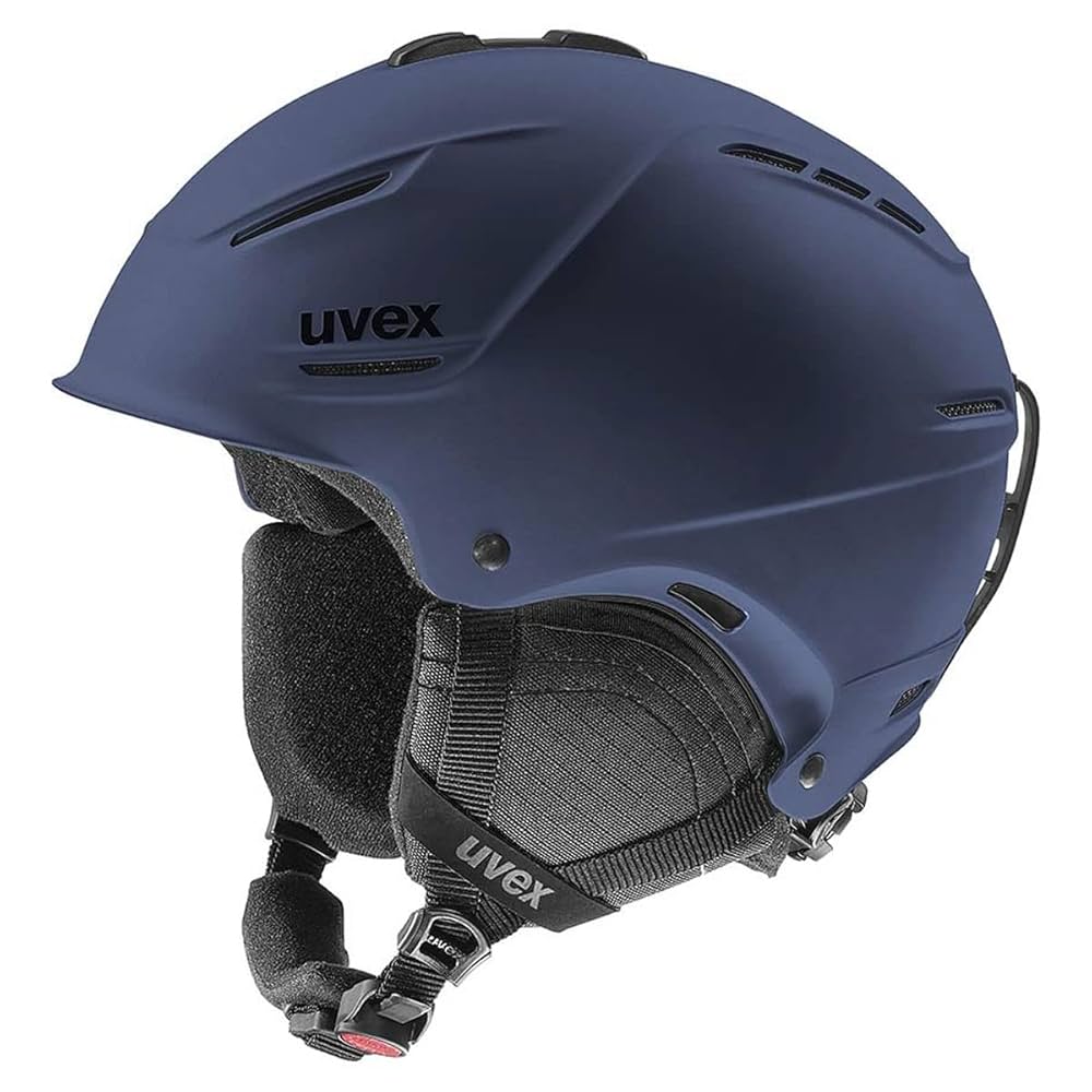 ウベックス プラス p1us 2.0 (ブラックメタリックマット) 美品 UVEX ウベックス スキー ヘルメット p1us 2.0 ワンプラス2.0